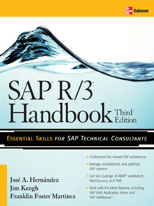 SAP R/3 Handbook - Brooklyn Public Library - OverDrive